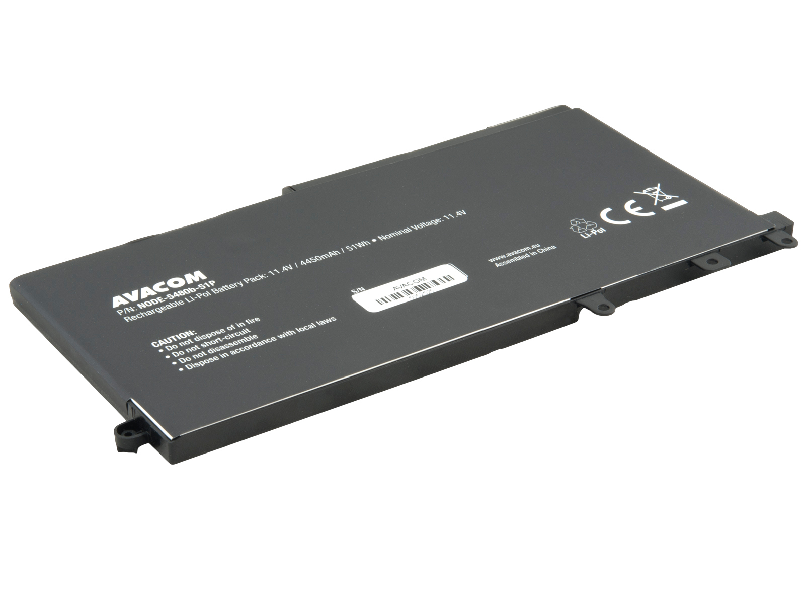 Batéria AVACOM pre Dell Latitude 5480, 5580 Li-Pol 11,4 V 4450mAh 51Wh