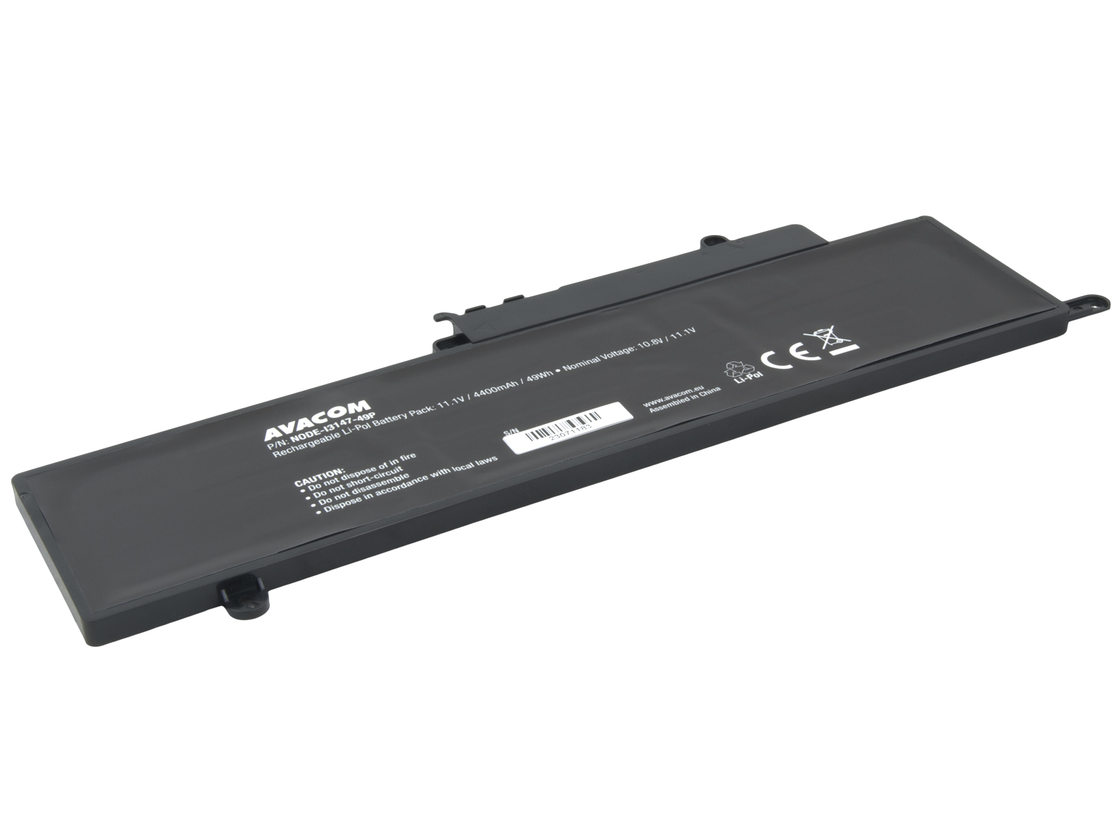 Batéria AVACOM pre Dell Inspiron 11 3147, 13 7347 Li-Pol 11,1 V 4400mAh 49Wh