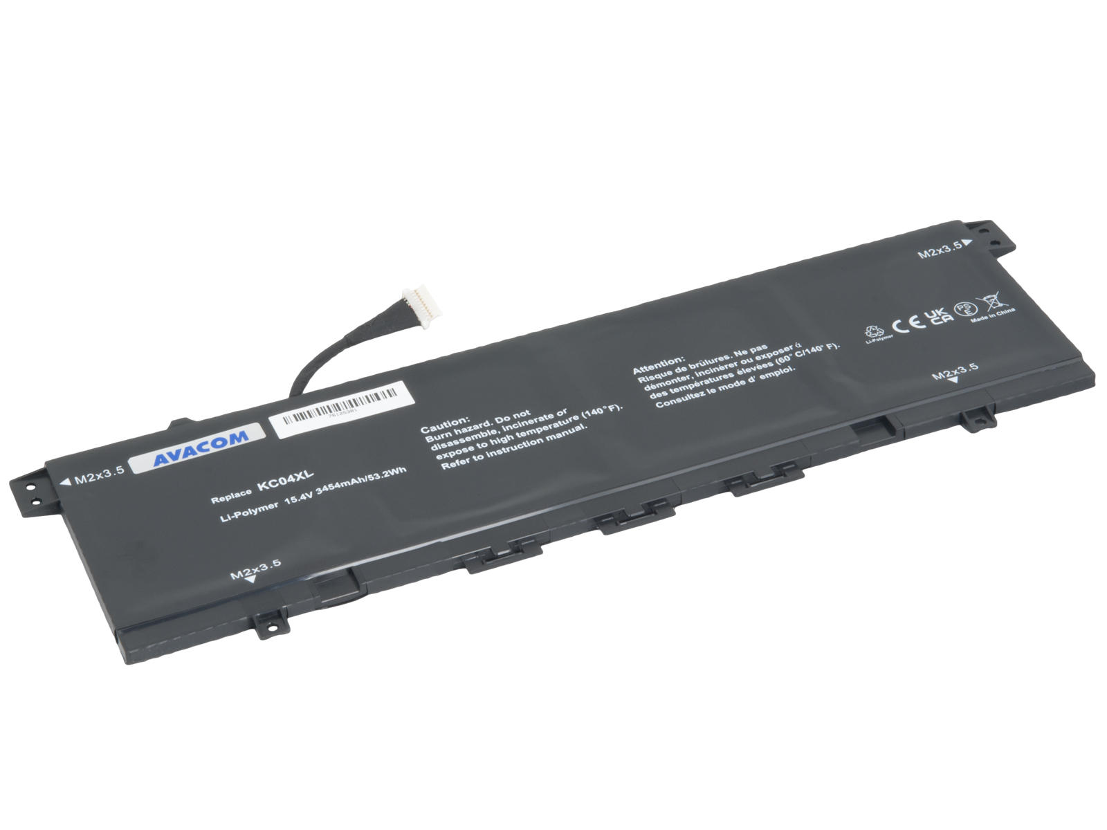 Batéria AVACOM pre HP Envy 13-AG, AQ, AH Series KC04XL Li-Pol 15,4 V 3454mAh 53Wh