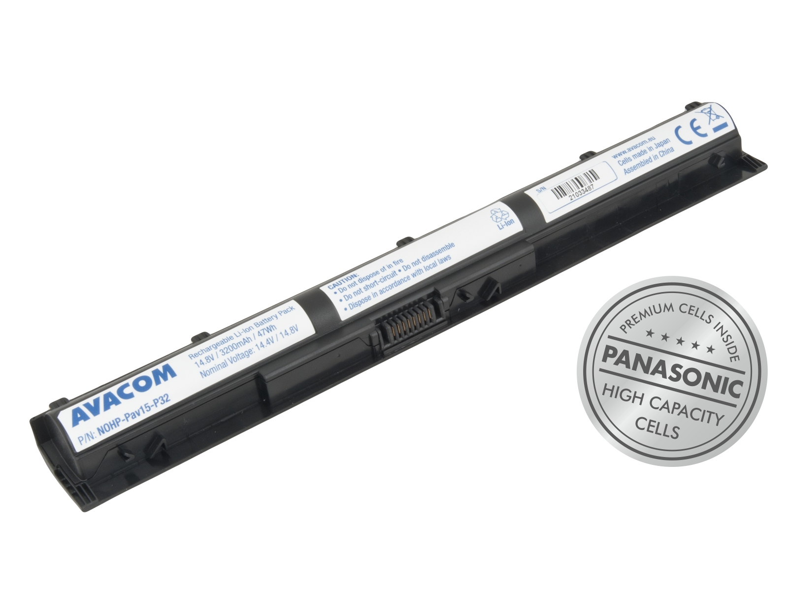 Batéria AVACOM pre HP Pavilion 15 series Li-Ion 14,8 V 3200mAh 47Wh