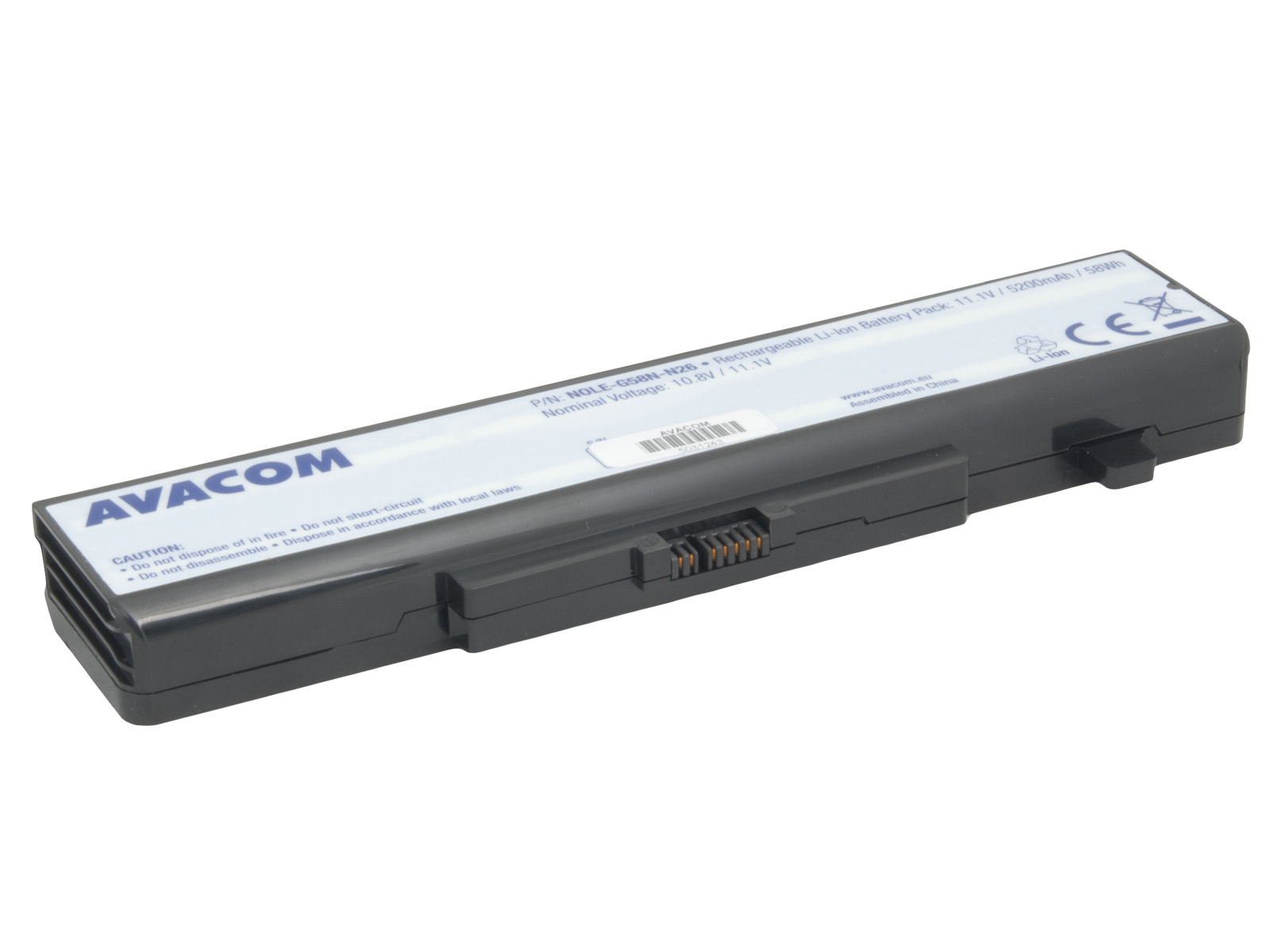 Batéria AVACOM pre Lenovo IdeaPad G580, Z380, Y580 series Li-Ion 11,1 V 5200mAh