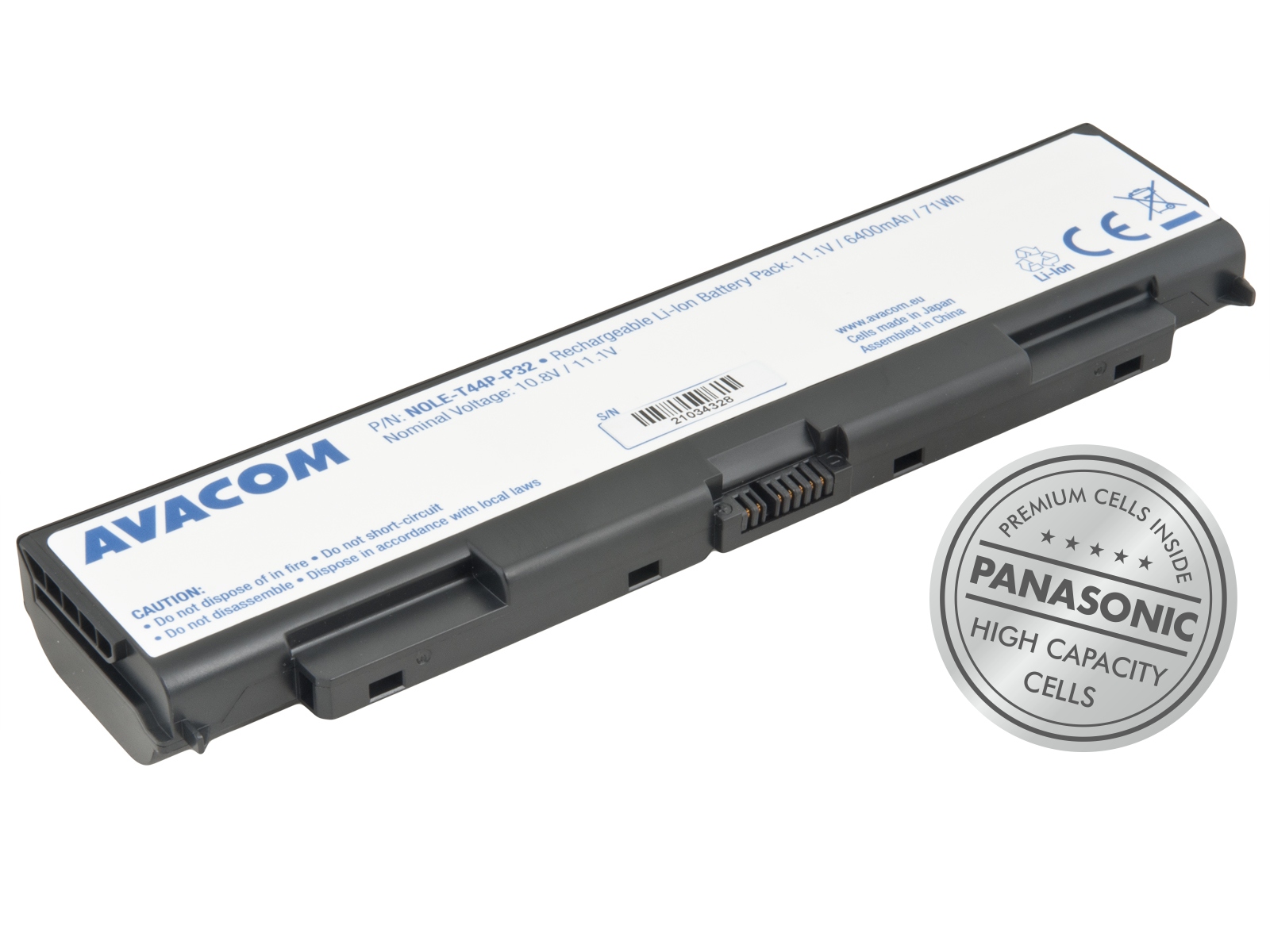 Batéria AVACOM pre Lenovo ThinkPad T440P, T540P 57+ Li-Ion 11,1 V 6400mAh 71Wh