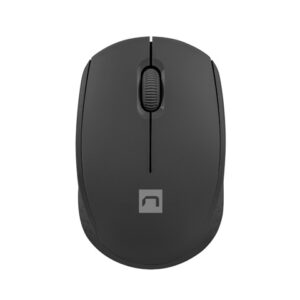 Myš Natec STORK/Kancelárska/Optická/1 600 DPI/Bezdrôtová USB/Čierna