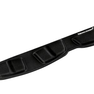 Opierka zápästia ku klávesnici Fellowes Health-V penová Lycra čierna