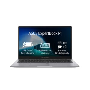 ASUS ExpertBook P1/P1503CVA-S71151X/i3-1315U/15,6"/FHD/8GB/256GB SSD/UHD/W11P/Gray/2R