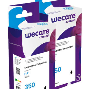 WECARE ARMOR sada ink pre HP CB335E 2x14ml, čierna,