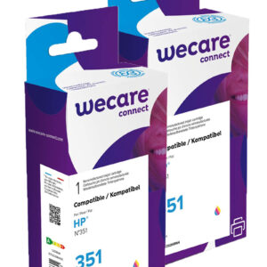 WECARE ARMOR sada ink kompatibilná s HP CB337E, 2x14ml, 3 farby