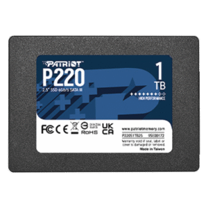 PATRIOT P220/1TB/SSD/2.5"/SATA/3R