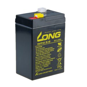 Long 6V 4,5Ah olovený akumulátor F1