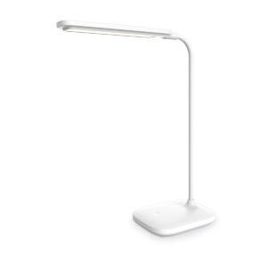 Platinet stolná LED lampa 5W stmievateľná, dotykové ovládanie, integrovaná batéria 2400mAh, biela