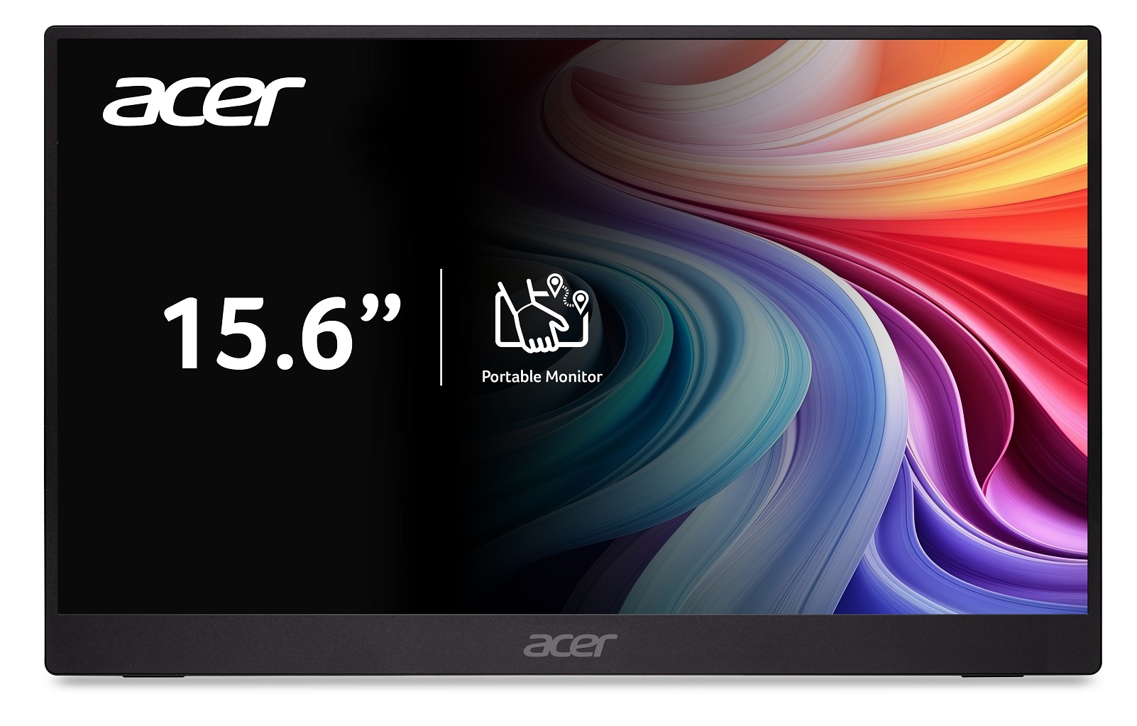 15,6" Acer PM161QB1, IPS, FHD, HDMI, USB-C, 250nits