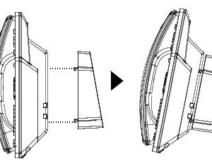 Grandstream držiak pre montáž na stenu pre GRP2614/2615/2616/GXV3350