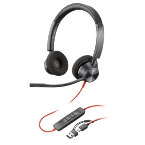 POLY BLACKWIRE 3220, USB-C, USB-C/A ADAPTER