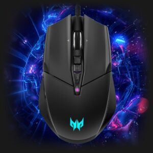 Acer PREDATOR CESTUS 335/Herná/Optická/Pre pravákov/19 000 DPI/Drôtová USB/Čierna