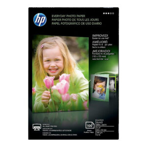 HP Photo Paper, A4, pololesk, 200g, 100 ks