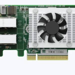 QNAP 2-port miniSAS HD hosť bus adaptér, Broadcom Tomcat SAS3408, PCIe 3.0 x 8 pre TL SAS JBOD