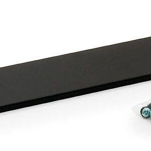 Záslepka 6U do 19" racku čierna