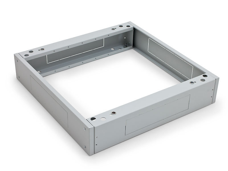 Podstavec pod rack, 800x800, s filtrom čierny