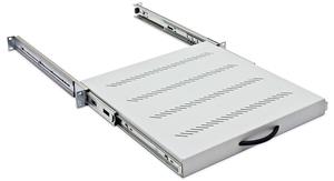 19" výsuvná polica 350mm plnovýsuv, nosnosť 30kg