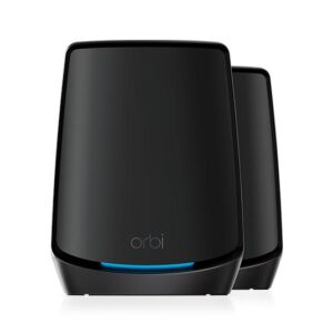 Netgear ORBI AX6000 TB 2PK 1YARMOR BLK BNDL
