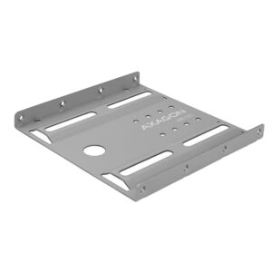 AXAGON RHD-125S, kovový rámček pre 1x 2.5" HDD/SSD do 3.5" pozície, šedý