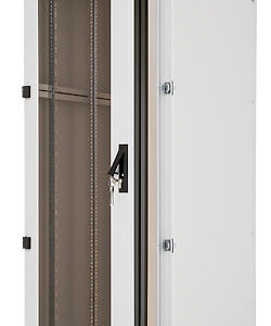 Stojan.rack 42U(š)800x(h)800 RIE IP54,trojbod.zámok s cylinder.vložkou