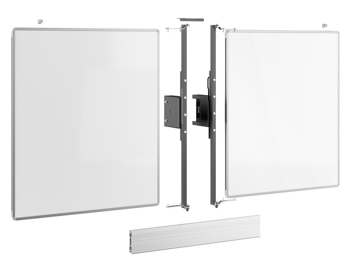 Vogel's RISE WBS75 keramické tabule so závesmi pre 75" obrazovky na stojanoch RISE 200x/420x