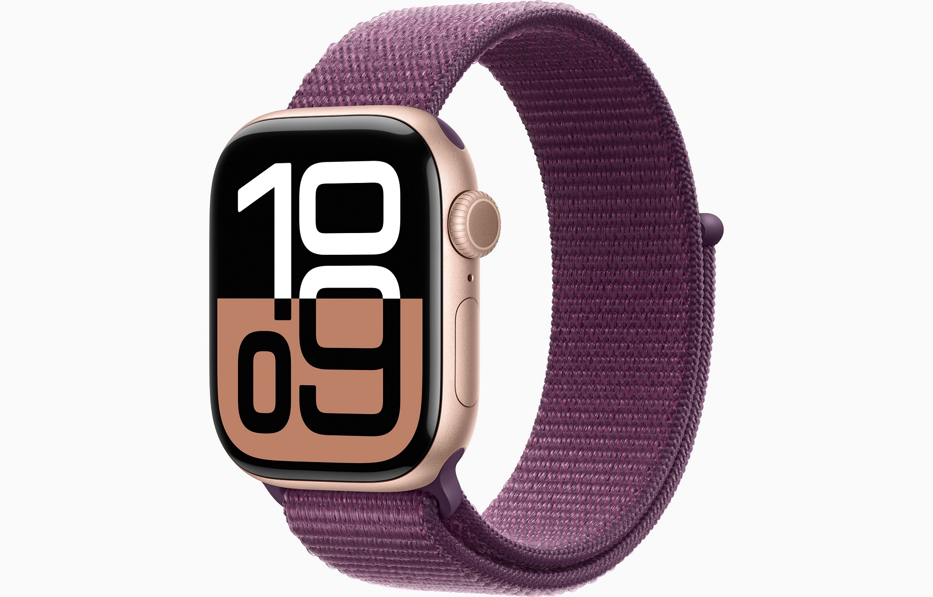 Apple Watch S10 Cell/46mm/Rose Gold/Šport Band/Plum