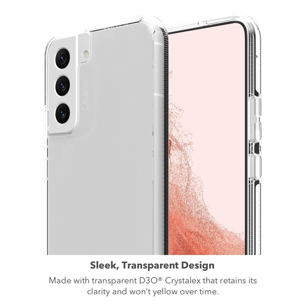 ZAGG GEAR4 Crystal Palace kryt Samsung Galaxy S22 priehľadný