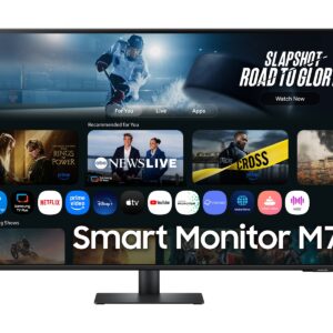 Samsung Smart Monitor/M70F/43"/VA/4K UHD/60Hz/4ms/Čierna/2R