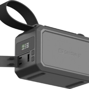 Sandberg Survivor Powerbank 40000 mAh PD100W, outdoorová powerbanka, čierna
