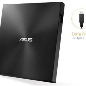 ASUS SDRW-08U9M-U čierna ultraslim DRW USB-C/A
