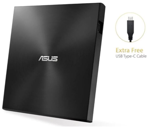 ASUS SDRW-08U9M-U čierna ultraslim DRW USB-C/A