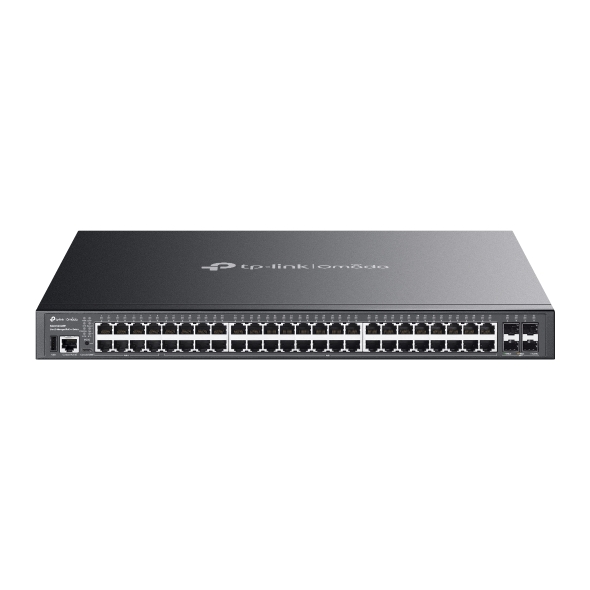 Omada 48-Port Gigabit Stackable Lite L3 Manažment PoE++ Switch with 4 10G Slots