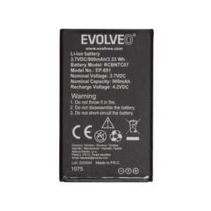 EVOLVEO originálna batéria 900 mAh pre EasyPhone XG (EP-650)