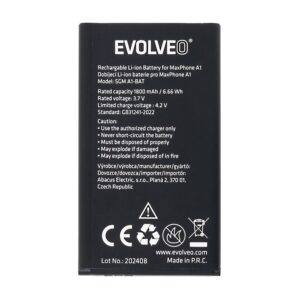 EVOLVEO originálna batéria 1800 mAh pre MaxPhone A1