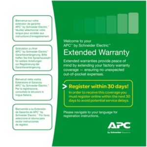 1 Year Extended Warranty, WBEXTWAR1YR-SP-01A