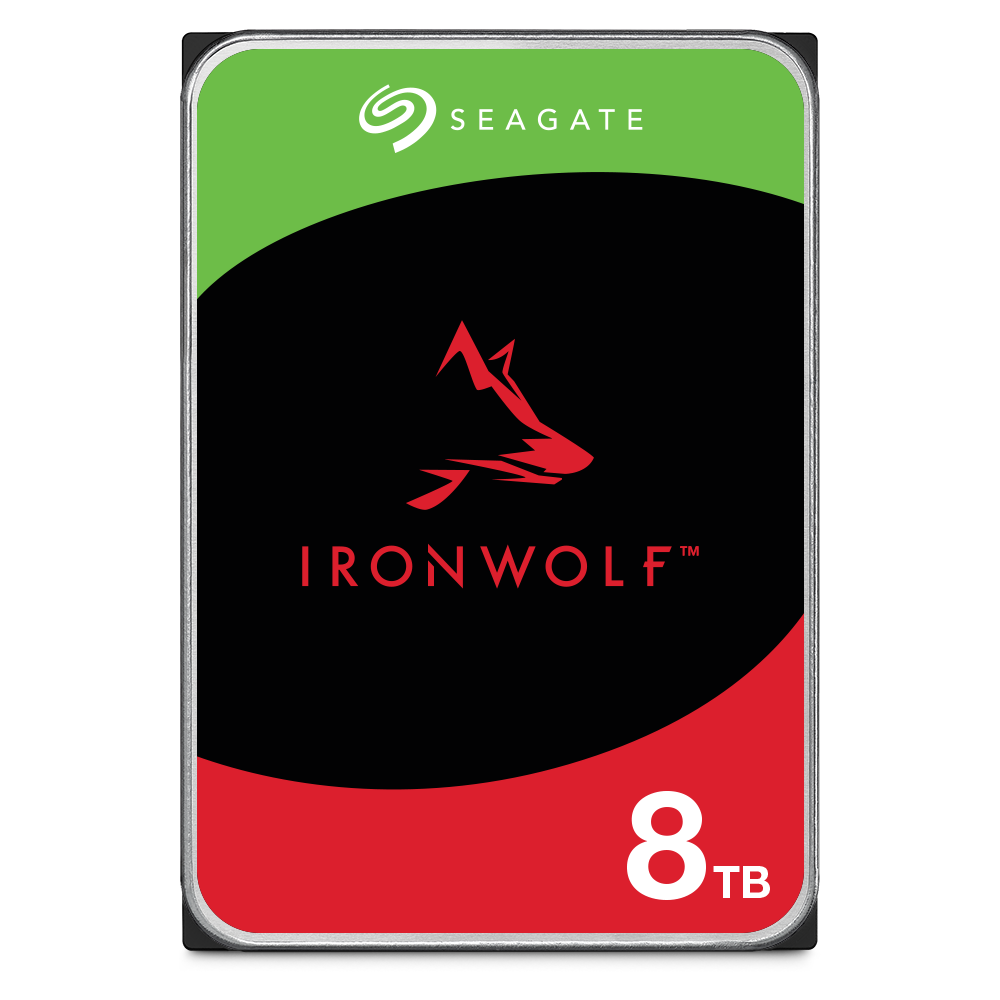 QNAP Seagate, HDD, IronWolf, SATA III, 3.5-inch, 8TB, ST8000VN004