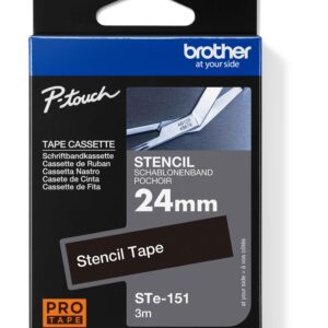 STE151 - kazeta s páskou stencil 24 mm, dĺžka 3m