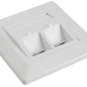 Zásuvka modulárna Solarix pre 2 keystony