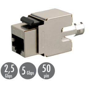 Zarezávací keystone Solarix CAT6 STP SXKJ-6-STP-BK