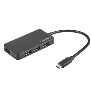 Natec Silkworm USB-C rozbočovač 4x USB 3.0 HUB