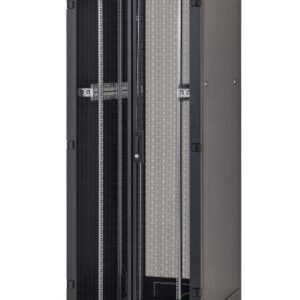 Stojanový rozvádzač 27U (š)600x(h)800, dvere sklo, rozoberateľný