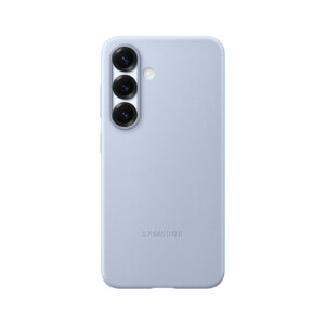Samsung Ochranný kryt z vegánskej kože pre Galaxy S25 Light Blue