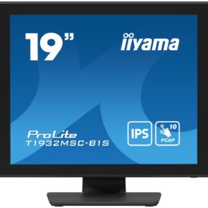 19" iiyama T1932MSC-B1S: IPS, SXGA, PCAP, HDMI, DP