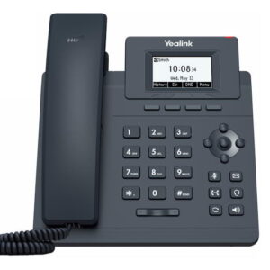 Yealink SIP-T30P SIP telefón, PoE, 2,3" 132x64 nepodsv. LCD, 1 x SIP úč., 100M Eth