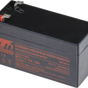 Akumulátor T6 Power NP12-1.2, 12V, 1,2Ah