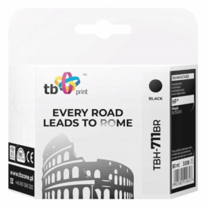 Ink. kazeta TB kompat. s HP TBH-711BR BK