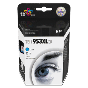 Ink. kazeta TB kompat. s HP OJ 8710, Cyan, ref
