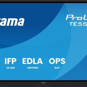 55" iiyama TE5513A-B1AG: IPS, 4K, 40P, EDLÁ
